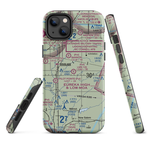 Lmn 120 Airport (0KS9) VFR Sectional  Tough iPhone Case