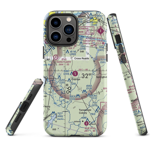 Lochridge Ranch Airport (TX25) VFR Sectional  Tough iPhone Case