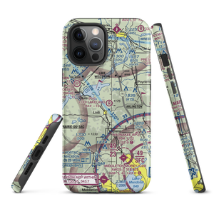 Lodi Lakeland Airport (9WN5) VFR Sectional  Tough iPhone Case