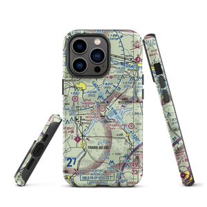 Loeber McDaniel Field (WI50) VFR Sectional  Tough iPhone Case