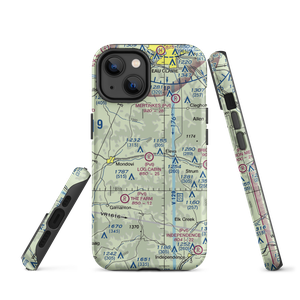 Log Cabin Airport (WS69) VFR Sectional  Tough iPhone Case