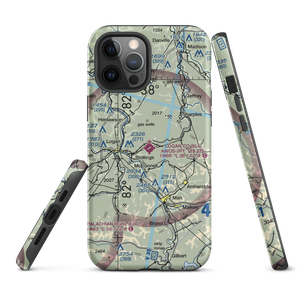 Logan County Airport (6L4) VFR Sectional  Tough iPhone Case