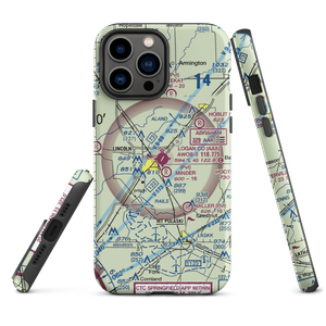 Logan County Airport (AAA) VFR Sectional  Tough iPhone Case