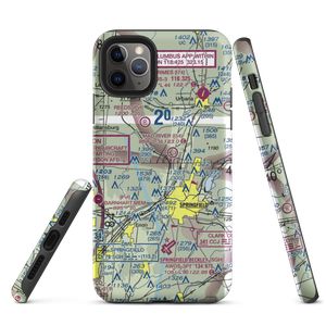 Logan's Chance Airport (57OI) VFR Sectional  Tough iPhone Case