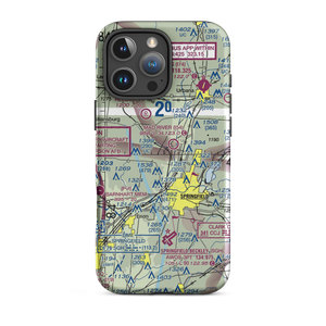 Logan's Chance Airport (57OI) VFR Sectional  Tough iPhone Case