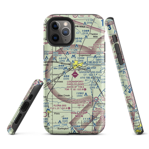 Logansport Cass County Airport (GGP) VFR Sectional  Tough iPhone Case