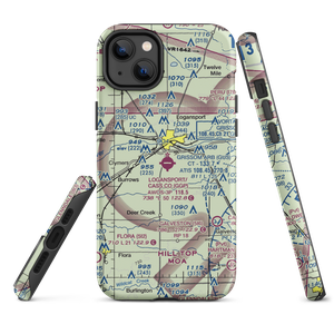 Logansport Cass County Airport (GGP) VFR Sectional  Tough iPhone Case