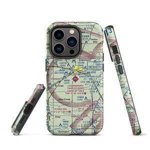 Logansport Cass County Airport (GGP) VFR Sectional  Tough iPhone Case