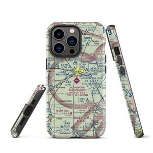 Logansport Cass County Airport (GGP) VFR Sectional  Tough iPhone Case