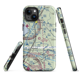 Loghouse /Stol/ STOLport (TE38) VFR Sectional  Tough iPhone Case