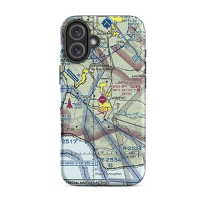 Lompoc Airport (LPC) VFR Sectional  Tough iPhone Case