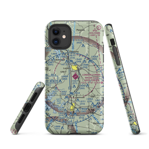 London-Corbin Airport/Magee Field (LOZ) VFR Sectional  Tough iPhone Case