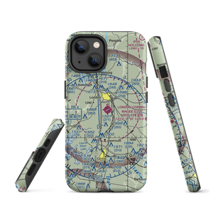 London-Corbin Airport/Magee Field (LOZ) VFR Sectional  Tough iPhone Case