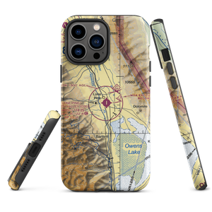 Lone Pine/Death Valley Airport (O26) VFR Sectional  Tough iPhone Case