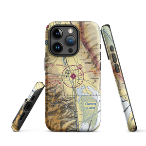 Lone Pine/Death Valley Airport (O26) VFR Sectional  Tough iPhone Case