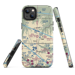 Lone Star Flying Service Airport (XA41) VFR Sectional  Tough iPhone Case