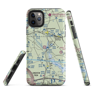 Lone Star Steel Company Airport (4TE0) VFR Sectional  Tough iPhone Case