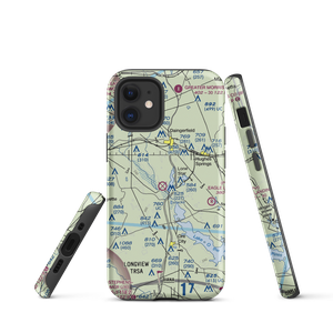 Lone Star Steel Company Airport (4TE0) VFR Sectional  Tough iPhone Case