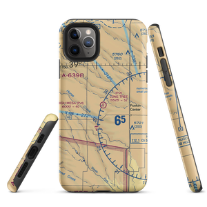 Lone Tree Ranch Airport (35CO) VFR Sectional  Tough iPhone Case