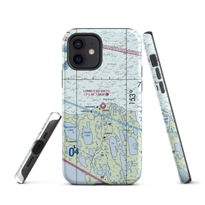 Lonely Air Station (AK71) VFR Sectional  Tough iPhone Case