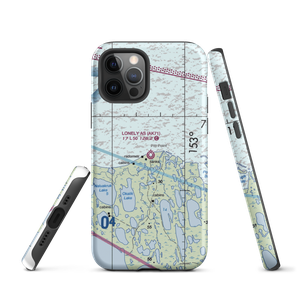 Lonely Air Station (LNI) VFR Sectional  Tough iPhone Case