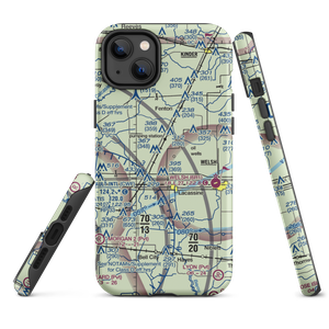 Lonesome Dove Airfield (0LS8) VFR Sectional  Tough iPhone Case