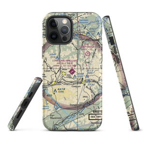 Lonesome Pine Airport (LNP) VFR Sectional  Tough iPhone Case