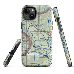 Lonesome Sky Airport (MO24) VFR Sectional  Tough iPhone Case