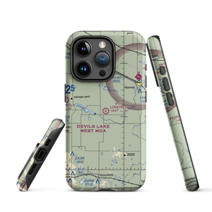 Lonetree Airstrip (ND72) VFR Sectional  Tough iPhone Case