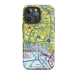 Long Beach /Daugherty Field/ Airport (LGB) VFR Sectional  Tough iPhone Case