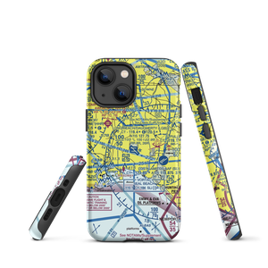 Long Beach /Daugherty Field/ Airport (LGB) VFR Sectional  Tough iPhone Case