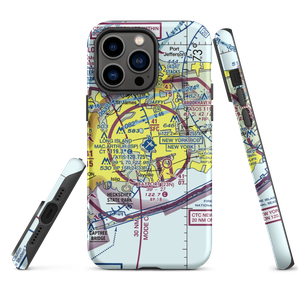 Long Island Mac Arthur Airport (ISP) VFR Sectional  Tough iPhone Case