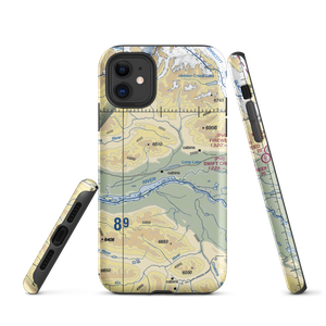 Long Lake Airport (4AK3) VFR Sectional  Tough iPhone Case