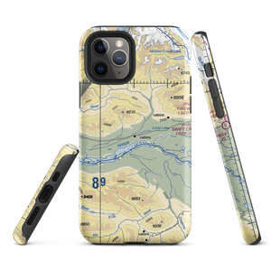 Long Lake Airport (4AK3) VFR Sectional  Tough iPhone Case