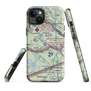 Long Lake Seaplane Base (92B) VFR Sectional  Tough iPhone Case