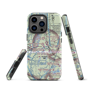 Long Lake Seaplane Base (AK57) VFR Sectional  Tough iPhone Case