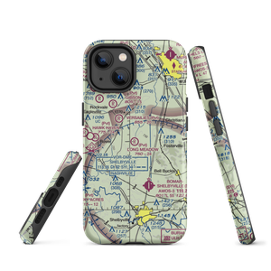 Long Meadow Airstrip (TN65) VFR Sectional  Tough iPhone Case
