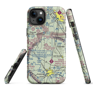 Long Meadow Airstrip (TN65) VFR Sectional  Tough iPhone Case