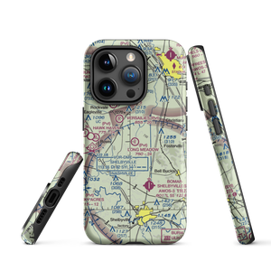 Long Meadow Airstrip (TN65) VFR Sectional  Tough iPhone Case