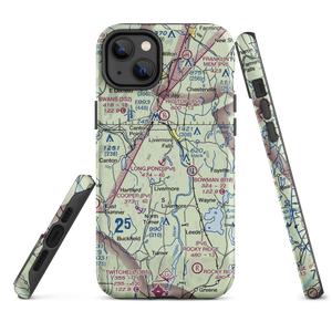 Long Pond Seaplane Base (77ME) VFR Sectional  Tough iPhone Case