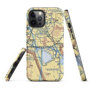 Long Ranch Airport (0OR3) VFR Sectional  Tough iPhone Case