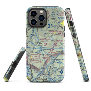 Long View Landing Airport (CT66) VFR Sectional  Tough iPhone Case