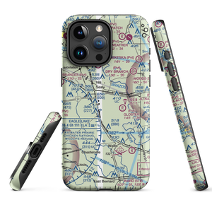 Longbird Airport (93TS) VFR Sectional  Tough iPhone Case