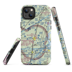 Longs Airport North Airport (OK21) VFR Sectional  Tough iPhone Case