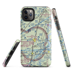 Longs Airport North Airport (OK21) VFR Sectional  Tough iPhone Case