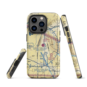 Longview Ranch Airport (OG39) VFR Sectional  Tough iPhone Case