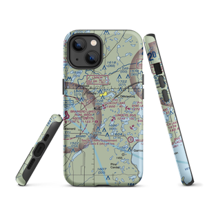 Lookout Lake Seaplane Base (10MN) VFR Sectional  Tough iPhone Case