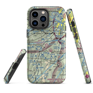 Lookout Mountain Airport (0GE3) VFR Sectional  Tough iPhone Case