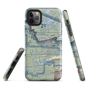 Loon Lake Seaplane Base (83MN) VFR Sectional  Tough iPhone Case