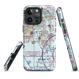 Lopez Island Airport (S31) VFR Sectional  Tough iPhone Case